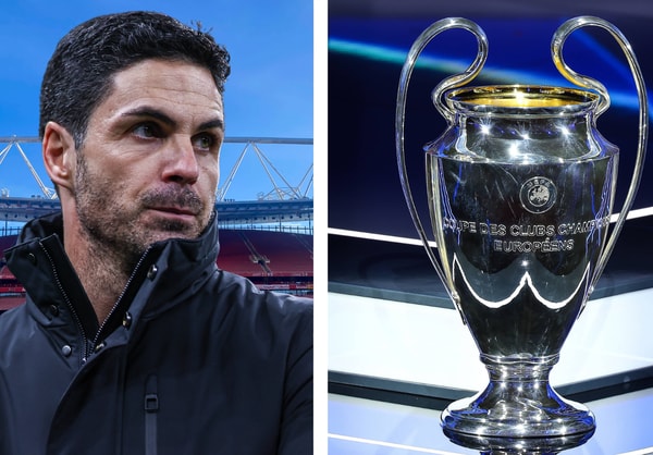 Mikel Arteta Arsenal Champions League