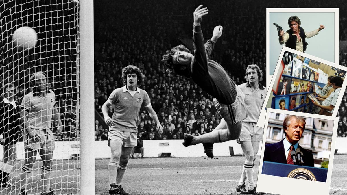 The world in 1977, Star Wars, Tottenham, Elvis