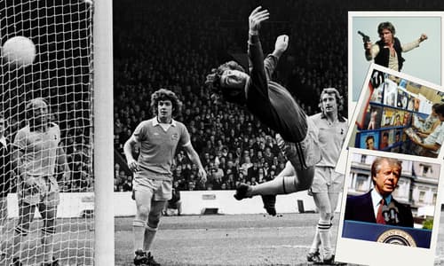 The world in 1977, Star Wars, Tottenham, Elvis