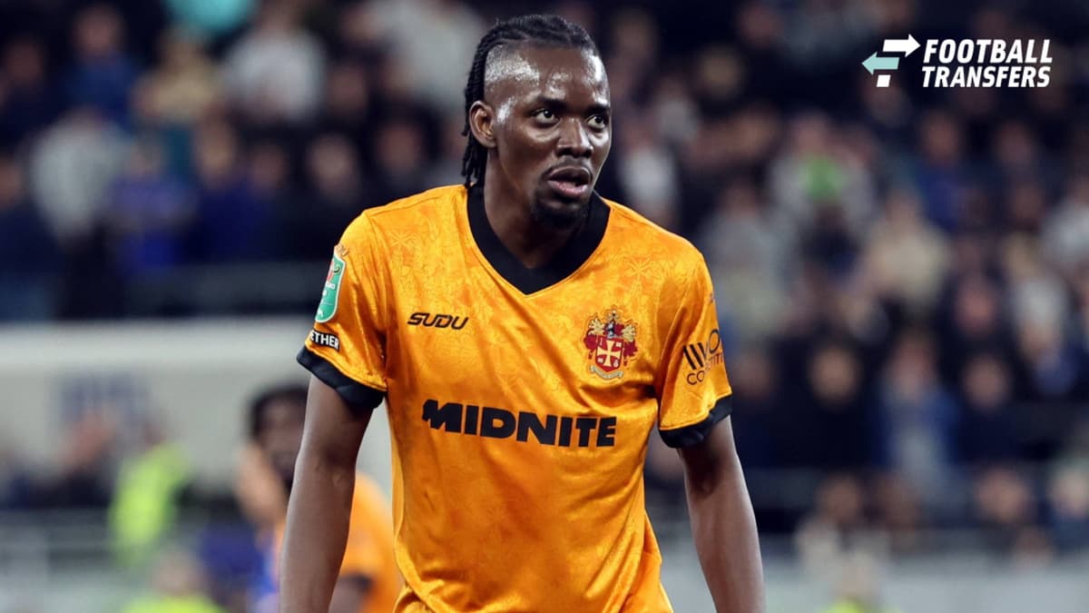 16th September 2026; Everton Stadium, Liverpool, England; Carabao Cup Football, Everton versus Wolverhampton Wanderers; Bertrand Traore of Wolverhampton Wanderers AlanxMartin