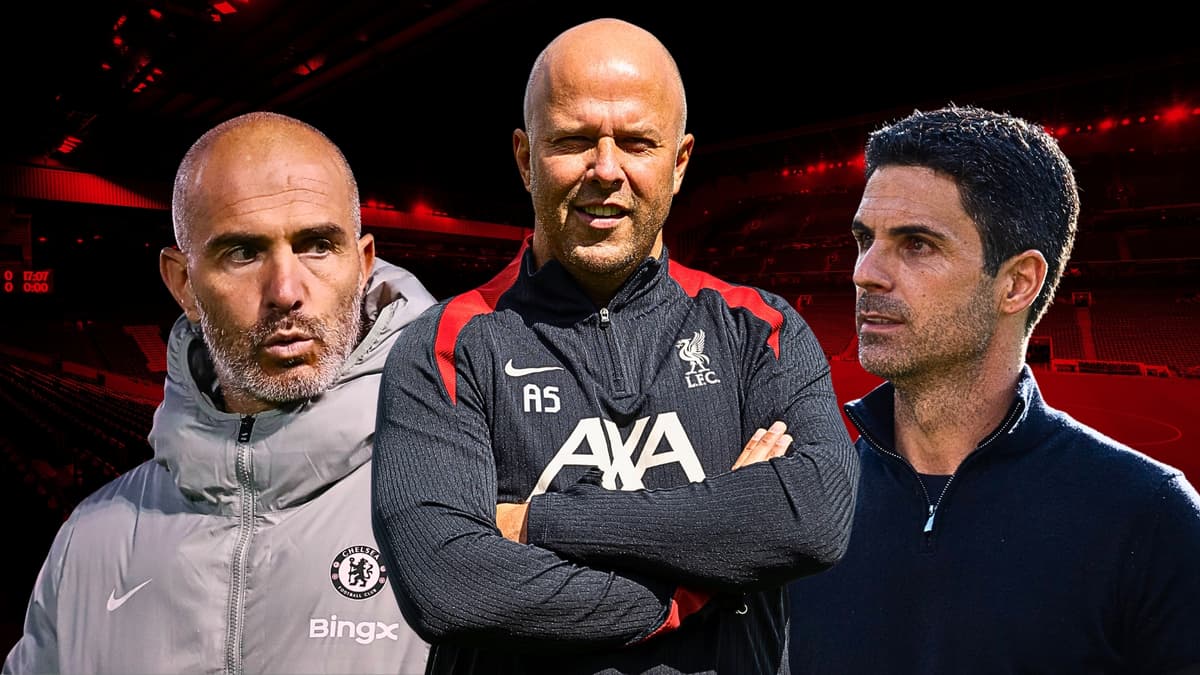 Premier League managers, Enzo Maresca, Chelsea, Arne Slot, Liverpool, Mikel Arteta, Arsenal