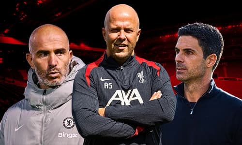 Premier League managers, Enzo Maresca, Chelsea, Arne Slot, Liverpool, Mikel Arteta, Arsenal