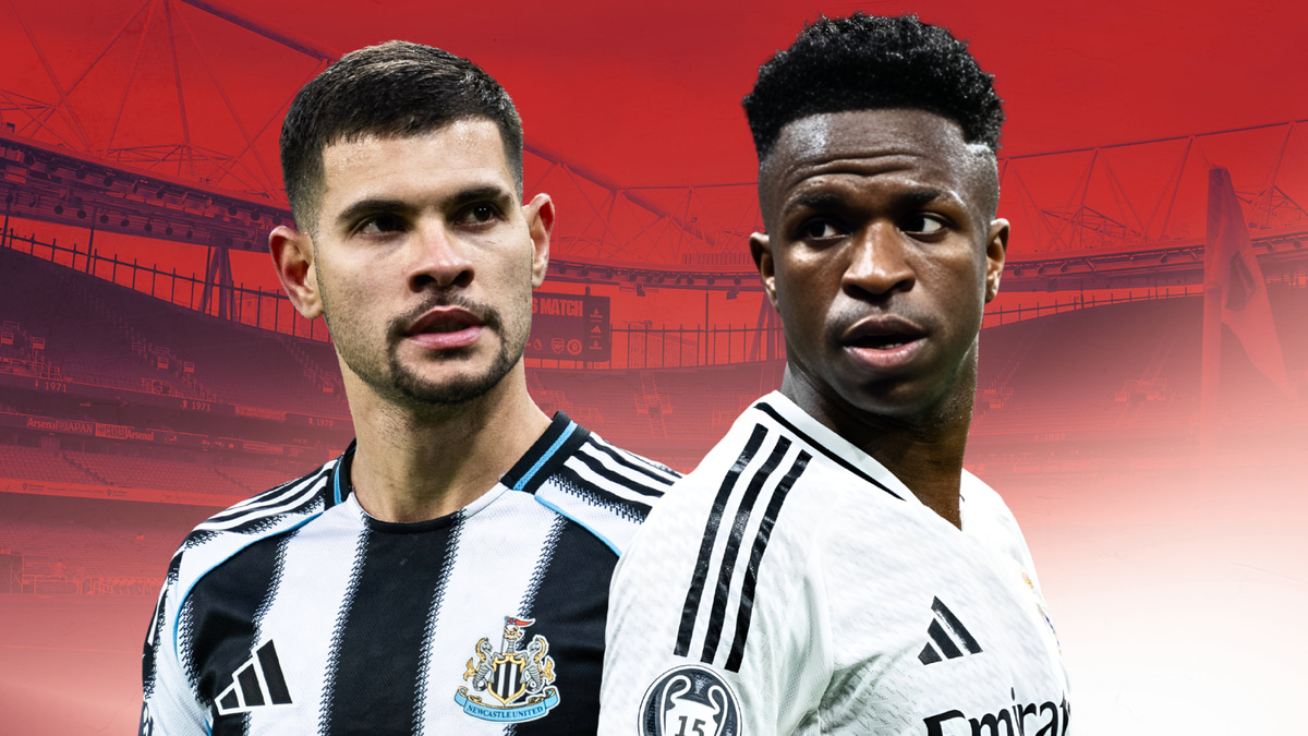 Bruno Guimaraes, Vinicius Junior, Arsenal
