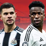 Bruno Guimaraes, Vinicius Junior, Arsenal