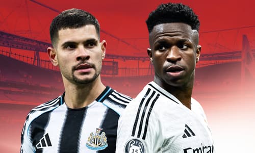 Bruno Guimaraes, Vinicius Junior, Arsenal