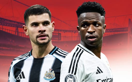 Bruno Guimaraes, Vinicius Junior, Arsenal