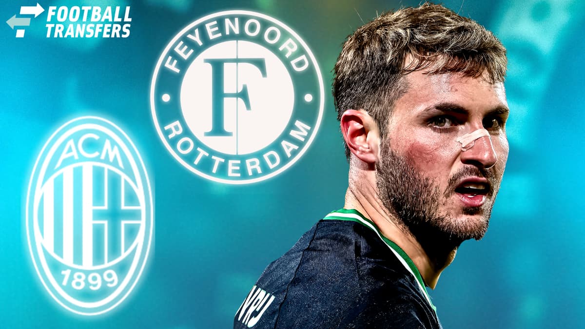 Santiago Giménez, Feyenoord, AC Milan