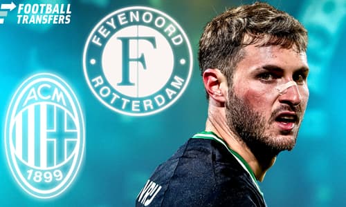 Santiago Giménez, Feyenoord, AC Milan