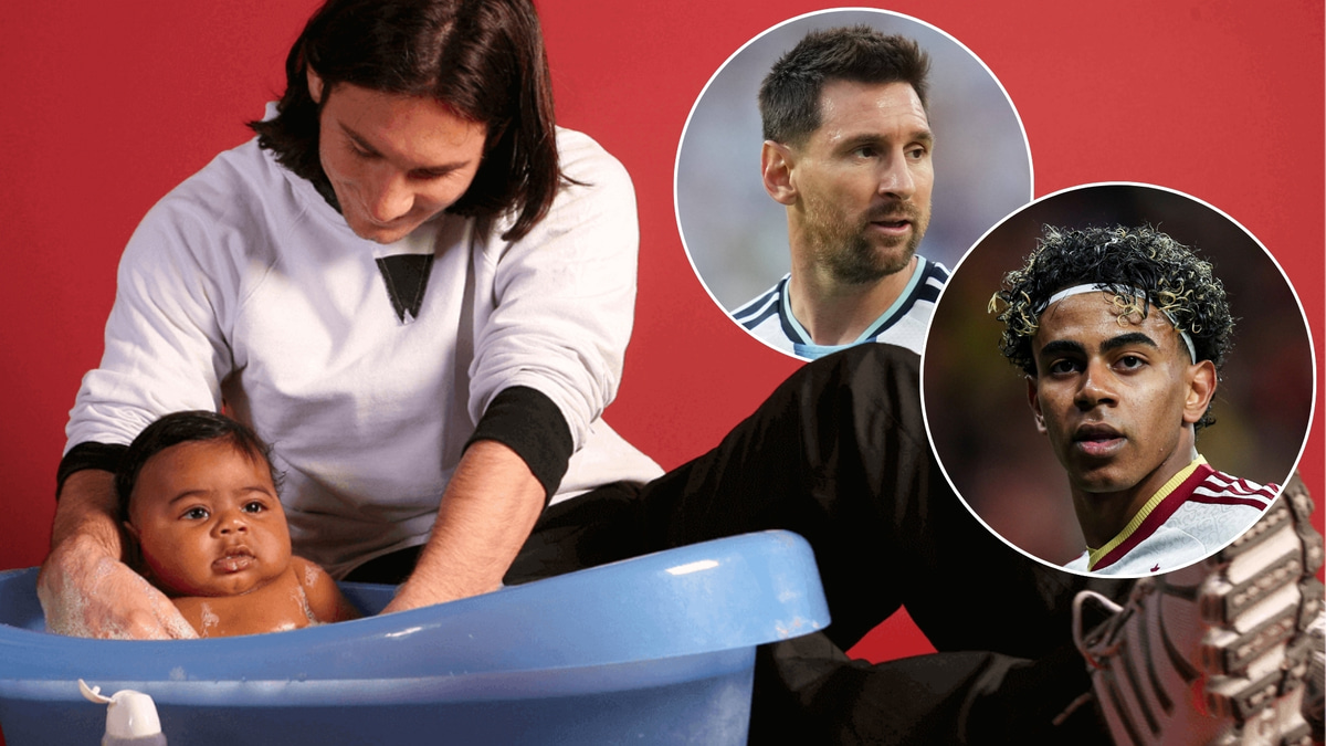 Lamine Yamal, Lionel Messi, baby Yamal