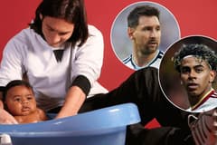 Lamine Yamal, Lionel Messi, baby Yamal