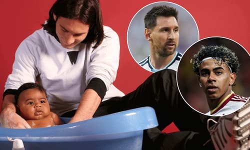 Lamine Yamal, Lionel Messi, baby Yamal