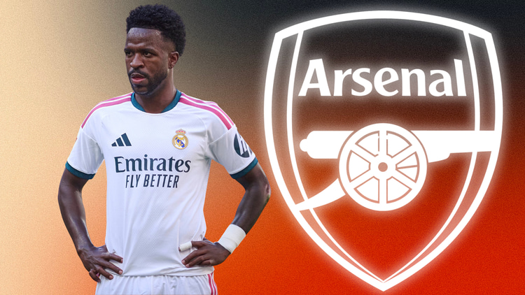 Vinicius Junior flirted with Arsenal before signing a new deal with Real Madrid
