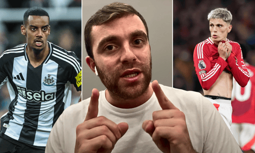 Alexander Isak, Alejandro Garnacho, Fabrizio Romano