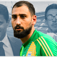 Nasser Al-Khelaifi, Gianluigi Donnarumma, Sheikh Mansour, Man City