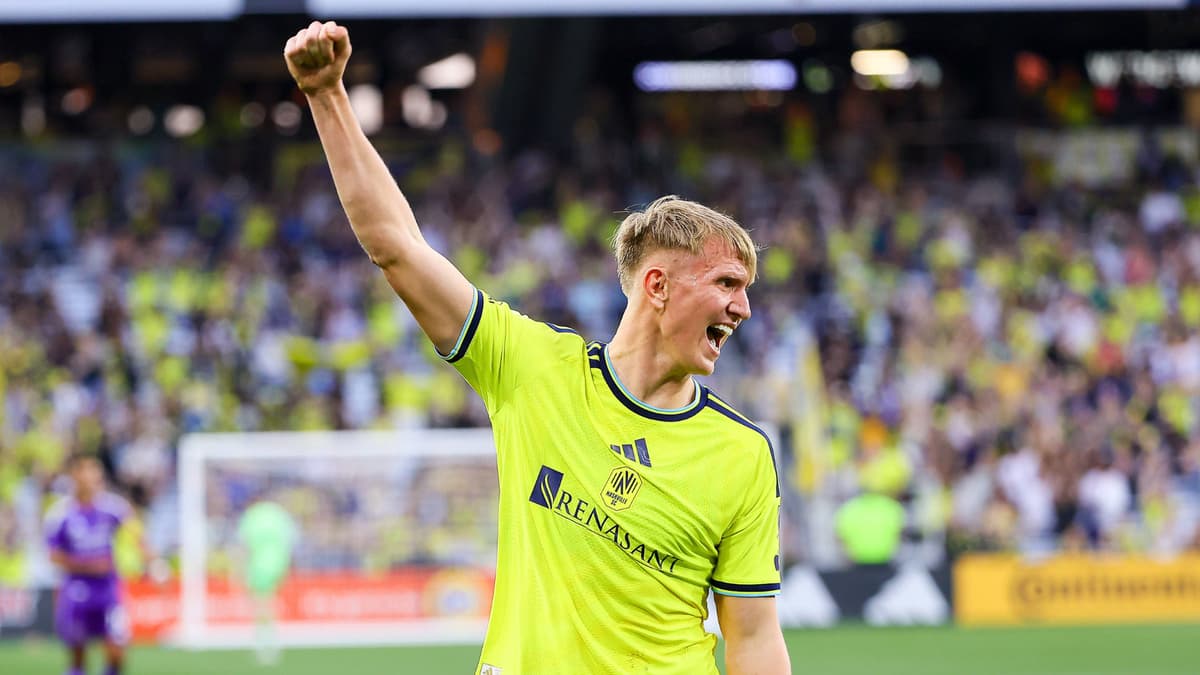 Sam Surridge with Nashville SC