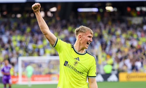 Sam Surridge with Nashville SC