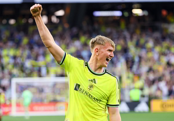 Sam Surridge with Nashville SC