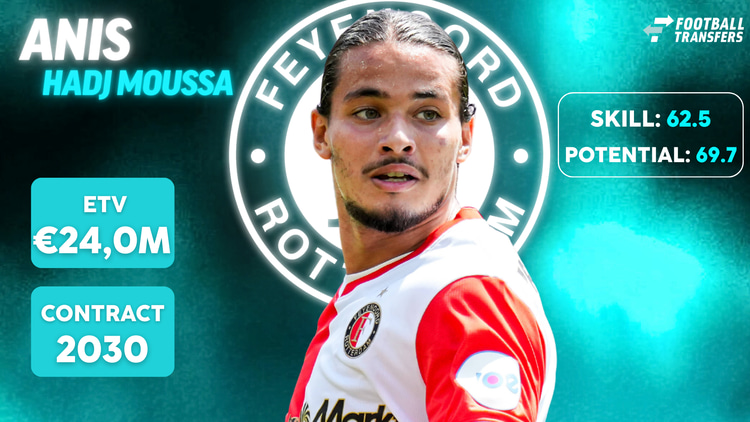 Anis Hadj Moussa bij Feyenoord
