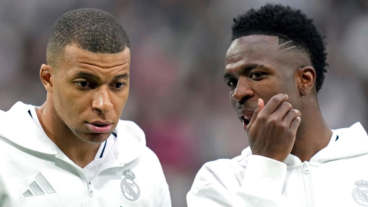 Kylian Mbappe, Vini Jr, Real Madrid, 2024/25