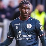 DEVENTER , 10-10-2026 , Stadium De Adelaarshorst , season 2026 2027 , Dutch Eredivisie football . match between Go Ahead Eagles and Sparta Rotterdam, Picture shows Sparta player Isaac Babadi Go Ahead Eagles - Sparta  x208108991x Copyright: