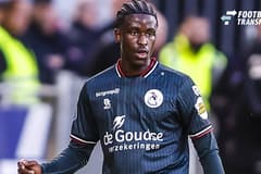 DEVENTER , 10-10-2026 , Stadium De Adelaarshorst , season 2026 2027 , Dutch Eredivisie football . match between Go Ahead Eagles and Sparta Rotterdam, Picture shows Sparta player Isaac Babadi Go Ahead Eagles - Sparta  x208108991x Copyright: