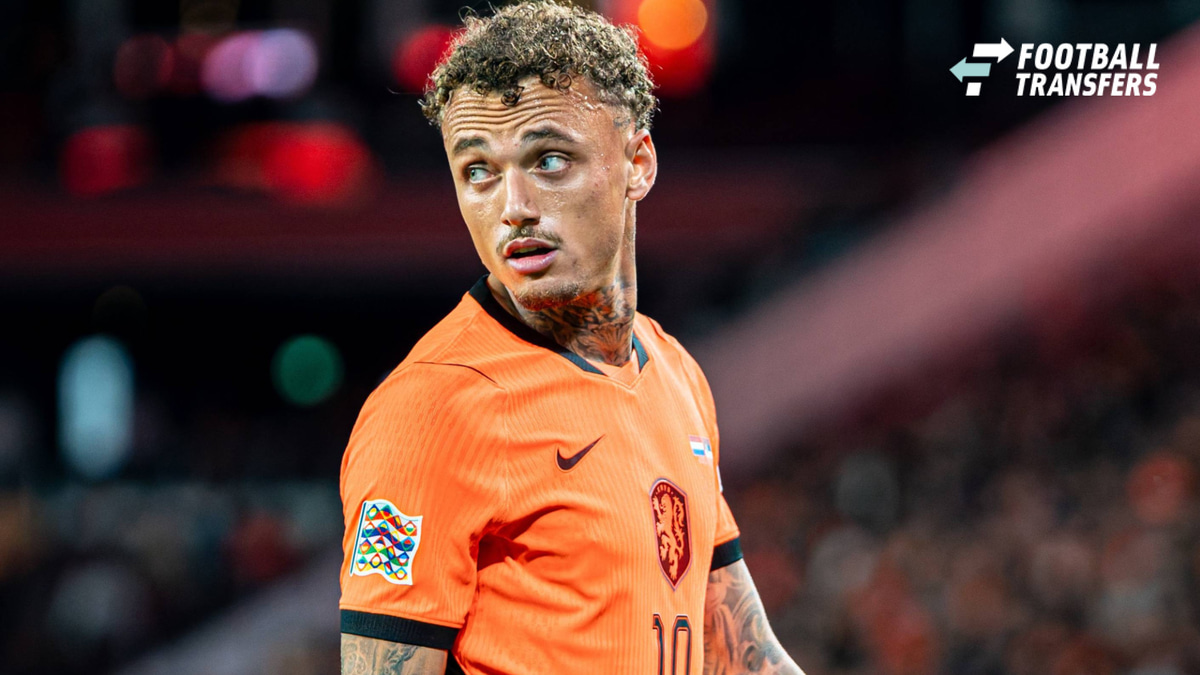 EINDHOVEN - Noa Lang of the Netherlands during the UEFA Nations League match between the Netherlands and Serbia at the Philips Stadium on October 4, 2026 in Eindhoven, the Netherlands. KEVIN SENDERS ANP UEFA Nations League 2026 27 xVIxANPxSportx xMa...