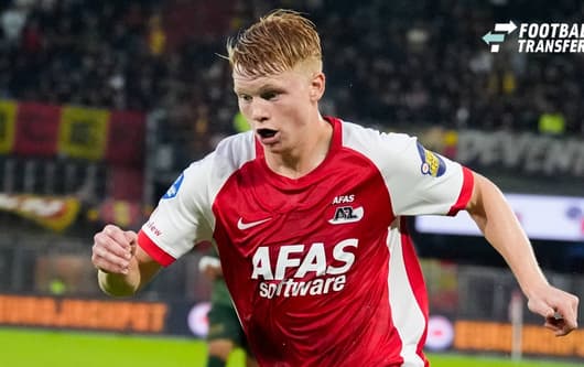 ALKMAAR , 29-08-2026, AFAS Stadion , season 2026 2027 , Dutch Eredivisie football , match between AZ and Go Ahead Eagles, Picture shows AZ player Kees Smit AZ - Go Ahead Eagles  x206205264x Copyright: