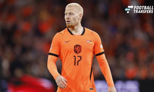 AMSTERDAM - Mexx Meerdink of the Netherlands during the UEFA Nations League match between the Netherlands and Germany at the Johan Cruijff ArenA on September 24, 2026 in Amsterdam, the Netherlands. MAURICE VAN STEEN ANP UEFA Nations League 2026 27 x...