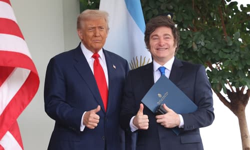 Donald Trump, Javier Milei