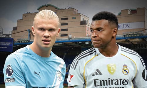 Erling Haaland, Kylian Mbappe, Chelsea