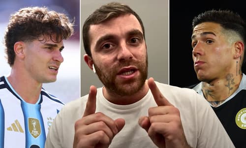 Fabrizio Romano, Julian Alvarez, Enzo Fernandez