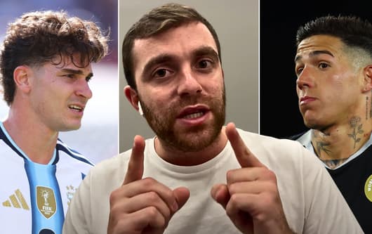 Fabrizio Romano, Julian Alvarez, Enzo Fernandez