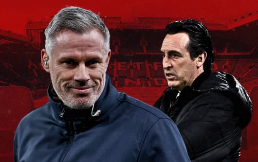 Jamie Carragher, Unai Emery, Man Utd