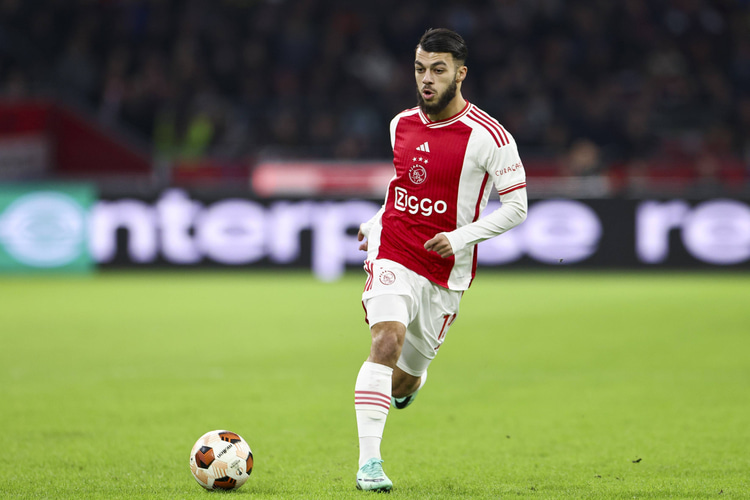 Georges Mikautadze tijdens één van zijn weinige wedstrijden voor Ajax