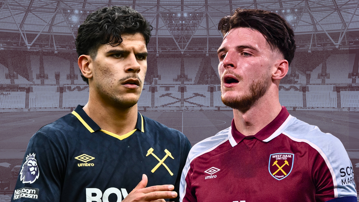 Mateus Fernandes, Declan Rice, West Ham