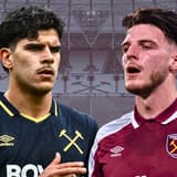 Mateus Fernandes, Declan Rice, West Ham