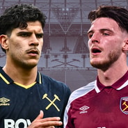 Mateus Fernandes, Declan Rice, West Ham
