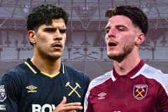 Mateus Fernandes, Declan Rice, West Ham