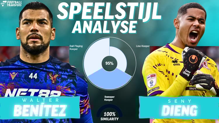Seny Dieng en Walter Benítez hebben dezelfde manier van spelen.