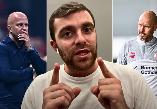 Arne Slot, Fabrizio Romano, Erik ten Hag