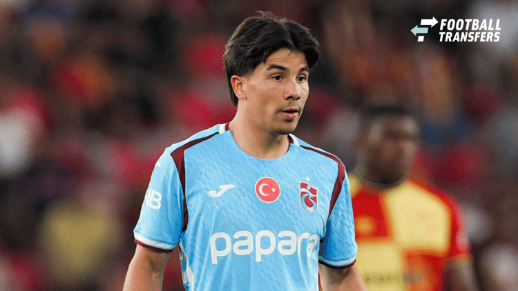 Benjamin Bouchouari in dienst van Trabzonspor.