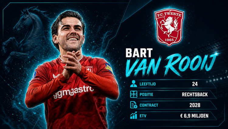 De ETV, positie en contractduur van Bart van Rooij.