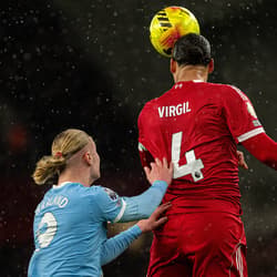 Virgil van Dijk, Erling Haaland, Heading
