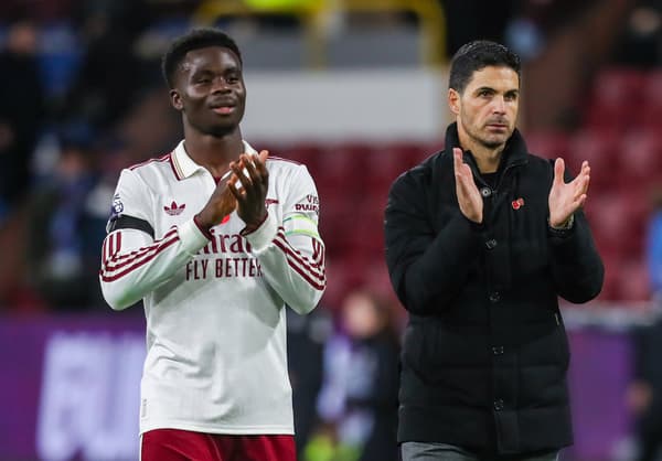 Bukayo Saka, Mikel Arteta, Arsenal, 2025/26