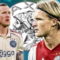 Wout Weghorst, Kasper Dolberg, Ajax