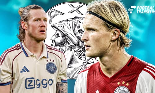 Wout Weghorst, Kasper Dolberg, Ajax