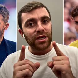 Fabrizio Romano, Michael Carrick, Julian Alvarez