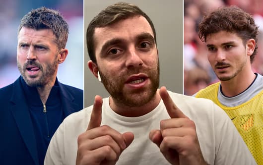 Fabrizio Romano, Michael Carrick, Julian Alvarez