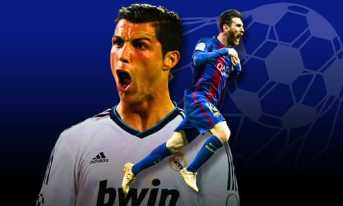 Cristiano Ronaldo, Lionel Messi, Champions League