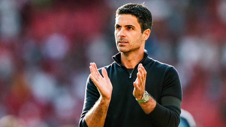 Arsenal boss Mikel Arteta: Eyeing a Barcelona star